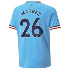 Koszulka Manchester City Mahrez 26 Domowe Stroje Piłkarskie 2022/23 Krótki Rękaw